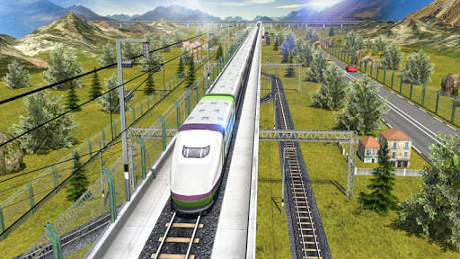Indian Bullet Train Game - Driving Simulator Games screenshot 7