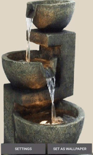 Water Fountain Live Wallpaper 1 تصوير الشاشة