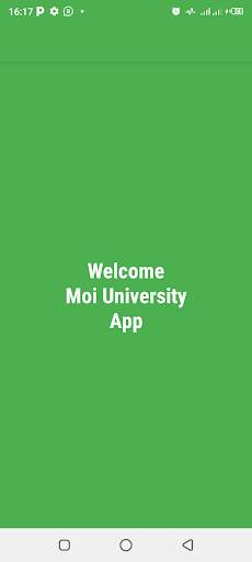 Moi University Student App screenshot 1
