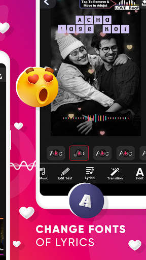 Love Beats - MBit Particle.ly Video Status Maker screenshot 4