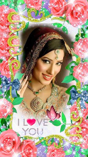 Lovely Flower Photo Frame screenshot 1