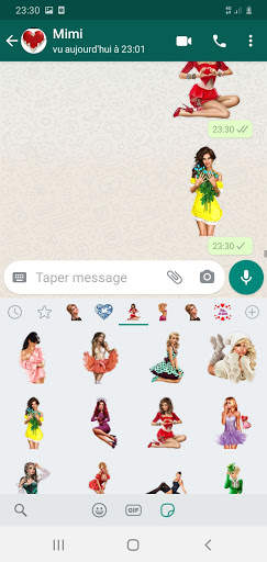 Pegatinas Sexy Hot para Whatsapp screenshot 3