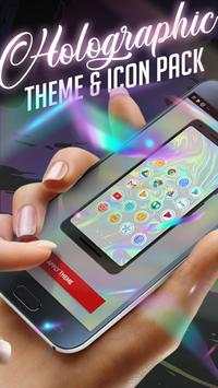 Holographic Theme screenshot 1
