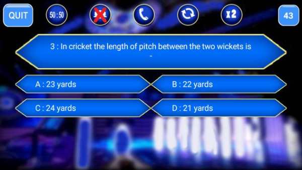 Cricket Quiz 2018 in Crorepati Style screenshot 2