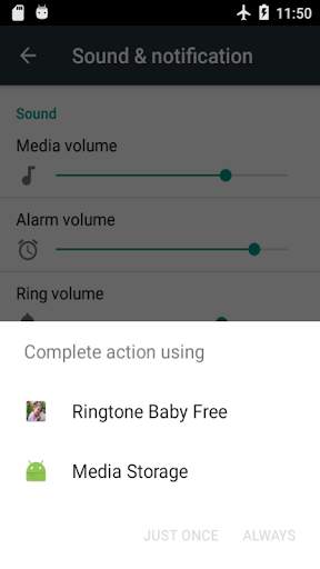 Ringtone Baby Free screenshot 7