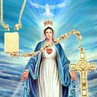 Holy Rosary with offline audio in French logo
