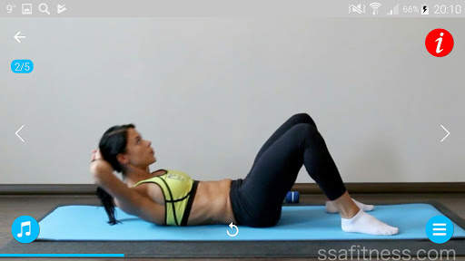Flat Stomach Workout - Exercises for Ab and Belly screenshot 7