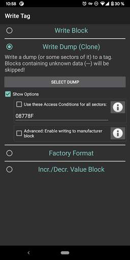 MIFARE Classic Tool 5 تصوير الشاشة