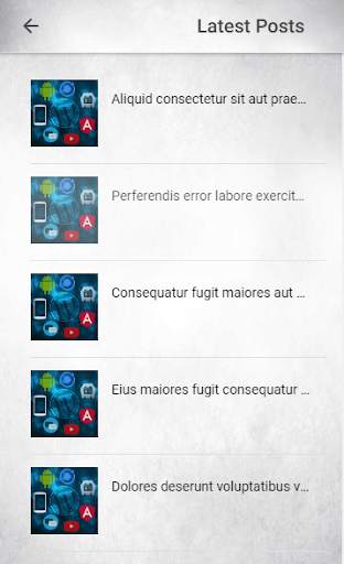 Delhi Developer WordPress Bloggers Mobile App Demo screenshot 3