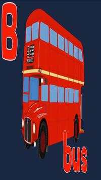 ABC Vehicles Alphabet Song for Kids Offline screenshot 2