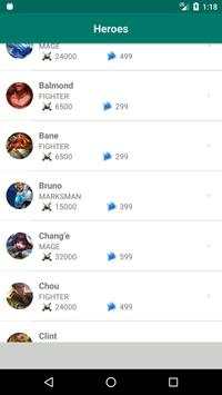Mobile Legends Database Heroes & Skill Browser screenshot 5