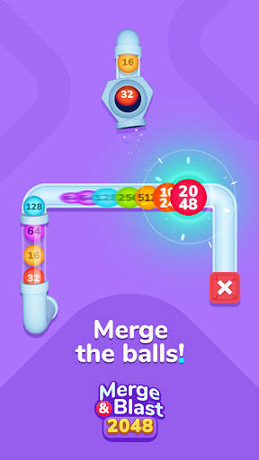 Merge & Blast 2048 screenshot 3