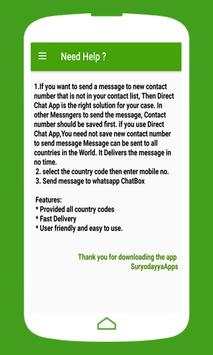 Direct Open  whatsapp screenshot 6