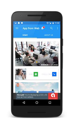 Website to App for Android screenshot 2