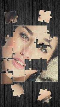 Pretty Cute Girls Faces Puzzle screenshot 2