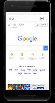 Indian Browser - भारतीय ब्राउज़र इंटरनेट Ad Block screenshot 2