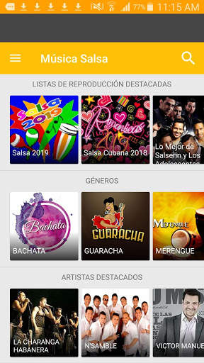Música Salsa screenshot 5