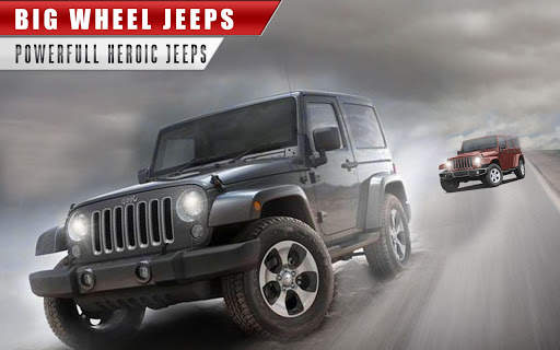 Desert Racing-Offroad Jeep Stunt Racer simulatore screenshot 1