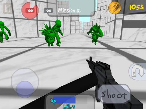 Stickman penembak dengan zombie screenshot 14