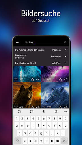 Hintergrundbilder mit Wölfe 4K screenshot 3