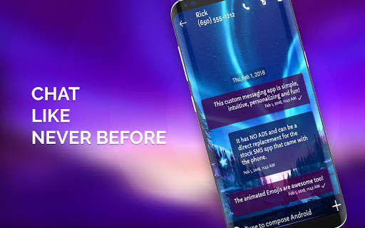 Azul messenger theme version screenshot 2