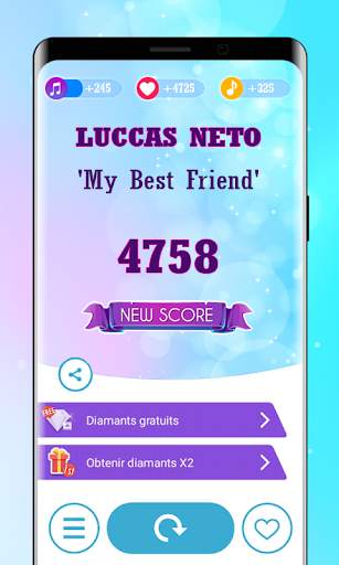 Luccas Neto Piano Tiles screenshot 5