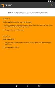 To APK screenshot 7