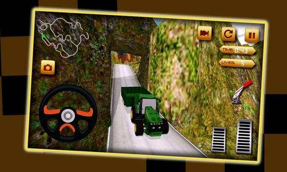 Farm Tractor Hill Climb Sim screenshot 2