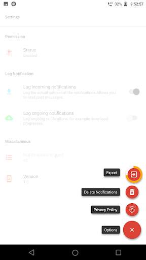 Notification Log PRO - Save & Export Notifications screenshot 4