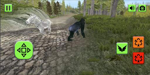Flying Gorilla Simulator: Wild Gorilla Jungle screenshot 4