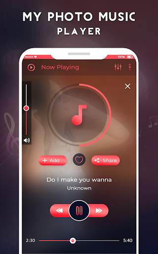 My Photo Music Player screenshot 1