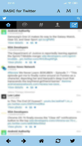 Zero browser For Twitter screenshot 1