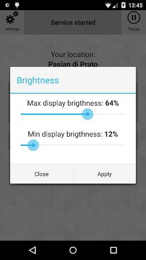 Auto Brightness Manager screenshot 3