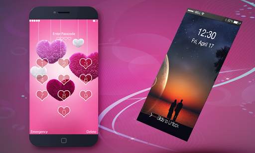 Love Keypad Lock Screen screenshot 2