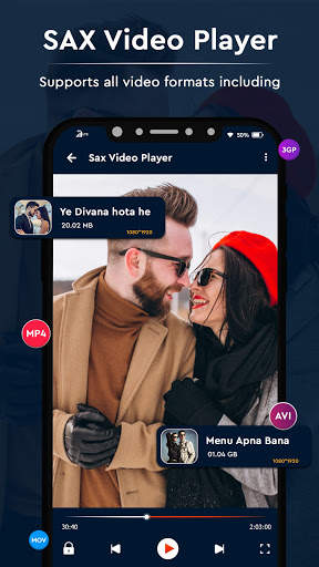 SAX Video Player - All Format Hd Video Player 2021 screenshot 2