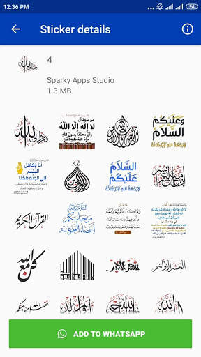 Islamic Stickers - WA Sticker screenshot 4