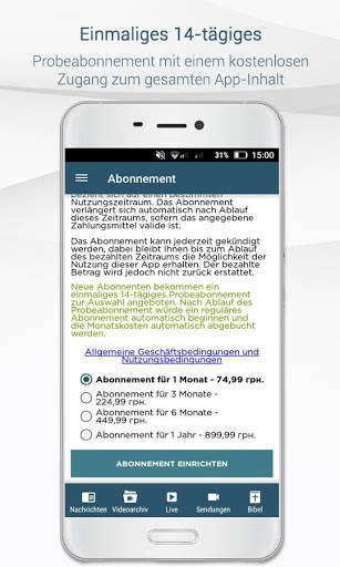 Vozrozhdenie. TV- Sender screenshot 7