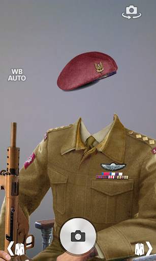 Military portrait photomontage screenshot 6