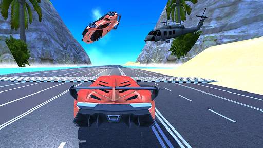 Racing Car Vs Falling Car 2020 screenshot 1