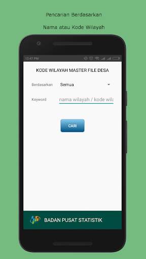 Mobile MFD (Master File Desa) screenshot 1