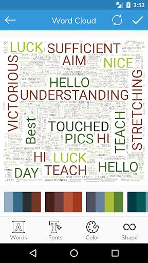 Word Cloud Art Generator screenshot 5
