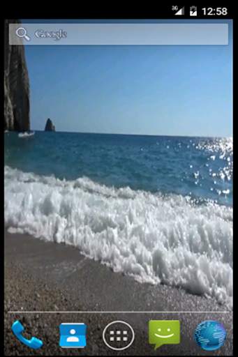 Beach Wave Live Wallpaper screenshot 1