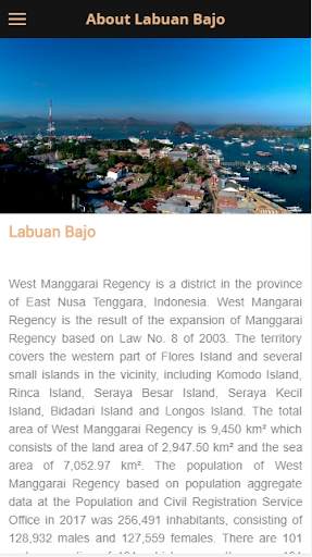 Labuan Bajo Travel Guide 7 تصوير الشاشة