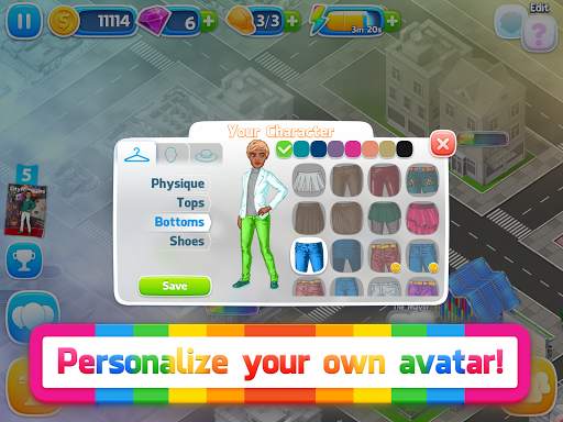 QutieLife - LGBTQ City Building Social Sim Game screenshot 8