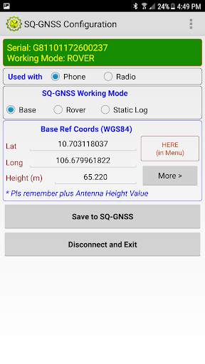 SQ-GNSS Config (English Version) screenshot 3