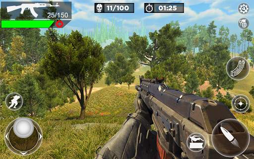 Fps Battleground Cover Fire Frontline Shooter Game screenshot 13