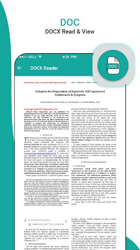 Document viewer - PDF,Word,sheet,Note,Office screenshot 5