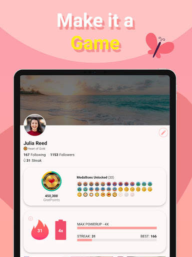 365 Gratitude Journal — Self-Care app स्क्रीनशॉट 11