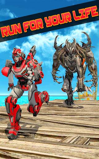 Temple Robot Run: Final Lost Run Race 3D screenshot 1