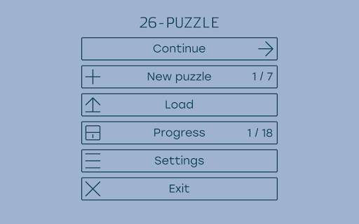 26-PUZZLE (15-puzzle 3D) screenshot 10